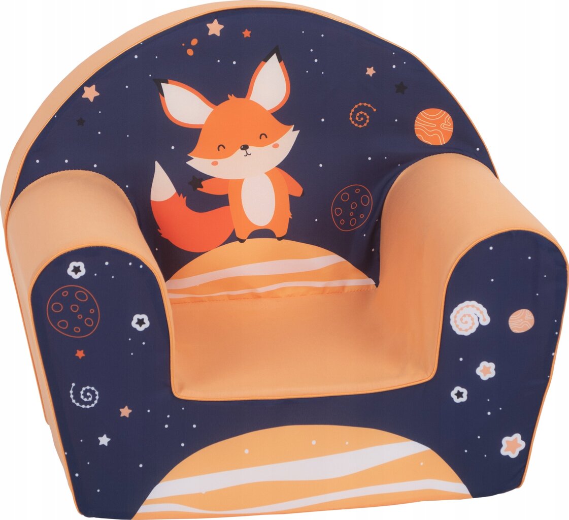 Bērnu krēsls Delsit fox orange цена и информация | Sēžammaisi, klubkrēsli, pufi bērniem | 220.lv