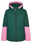Slēpošanas jaka meitenēm Ziener Avak 236301-417-176, zaļa/rozā cena un informācija | Ziemas apģērbs bērniem | 220.lv