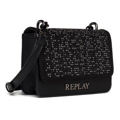 Женская сумочка Replay FW3001-A0122G-098, черная цена и информация | Женские сумки | 220.lv