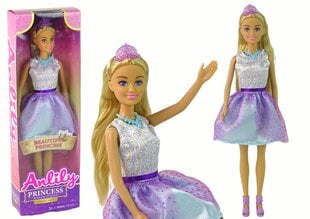 Кукла-принцесса Anlily, фиолетовая цена и информация | Игрушки для девочек | 220.lv