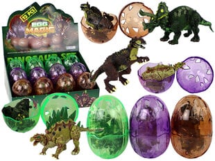 Dinozauru figūriņa olā Lean Toys, 9 cm cena un informācija | Rotaļlietas zēniem | 220.lv