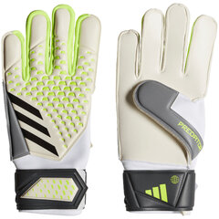 Vārtsargu cimdi Adidas Predator Match Gloves, 8, balti cena un informācija | Vārtsarga cimdi | 220.lv