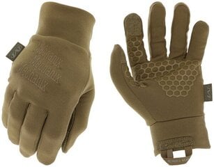 Ziemas cimdi Mechanix ColdWork Base Layer Coyote, L izmērs cena un informācija | Darba cimdi | 220.lv