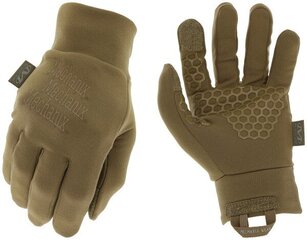 Ziemas cimdi Mechanix ColdWork Base Layer Coyote, XL izmērs cena un informācija | Darba cimdi | 220.lv