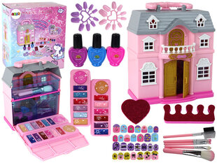 Kosmētikas komplekts Lean Toys, rozā cena un informācija | Rotaļlietas meitenēm | 220.lv