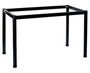Металлический каркас стола, 116x76x72,5 см, черный цена и информация | Другие принадлежности для мебели | 220.lv