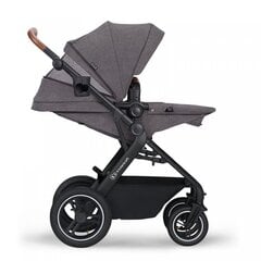 Universālie rati Kinderkraft B-Tour 3in1 Mink Pro, Black kaina ir informacija | Bērnu rati | 220.lv