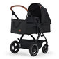 Universālie rati Kinderkraft B-Tour 3in1 Mink Pro, Black цена и информация | Bērnu rati | 220.lv