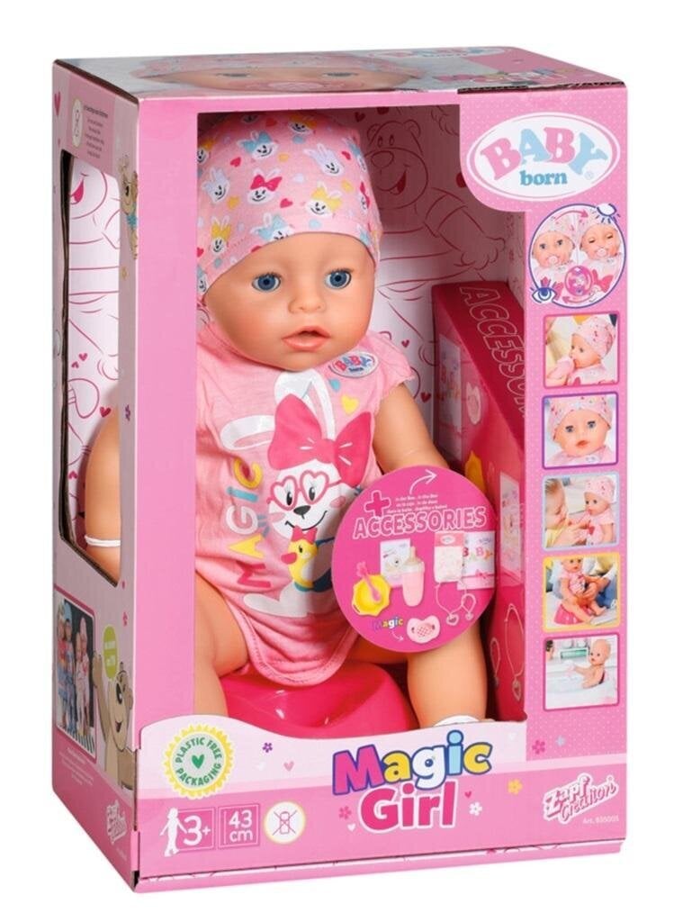 Lelle Baby Born Magic Girl cena un informācija | Rotaļlietas meitenēm | 220.lv