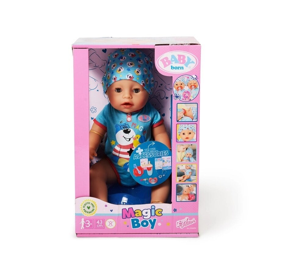 Lelle Baby Born Magic Boy cena un informācija | Rotaļlietas meitenēm | 220.lv