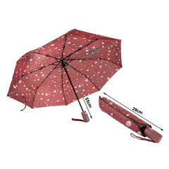 Зонт женский, 95 см, коричневый цена и информация | Женские зонты | 220.lv