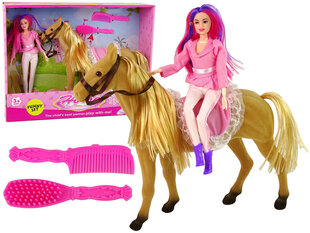 Набор из куклы и лошади с аксессуарами цена и информация | Игрушки для девочек | 220.lv