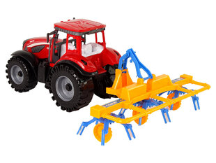 Traktors ar grābekli, sarkans cena un informācija | Rotaļlietas zēniem | 220.lv