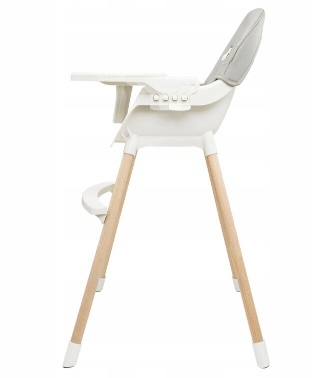 Augstais krēsls Amelia 3in1 no Moby-System, pelēks cena un informācija | Barošanas krēsli | 220.lv