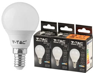 LED lampa 3-pack, E14/P45/4.5W/470lm/3000K цена и информация | Лампочки | 220.lv