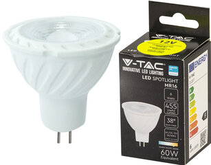 LED lampa 12V MR16/GU5.3/6W/445lm/38° cena un informācija | Spuldzes | 220.lv
