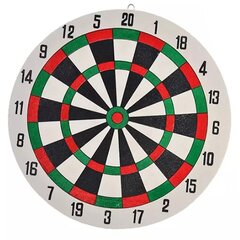 Divpusēja darts dēlis, 30 cm cena un informācija | Šautriņmešana, dārts | 220.lv