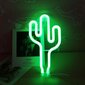 Led Neona Lampa "Cactus" cena un informācija | Galda lampas | 220.lv