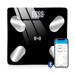 Vannas istabas svari Bluetooth Android Smart MAX 180 kg цена и информация | Весы (бытовые) | 220.lv