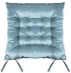 Покрытие для стула со спинкой SIMPLE GREY 42x90x3 cм, серое, 100% полиэстер, ткань 757 цена и информация | Декоративные подушки и наволочки | 220.lv