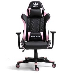 Spēļu krēsls Kraken Helios Chairs, rozā/melns цена и информация | Офисные кресла | 220.lv