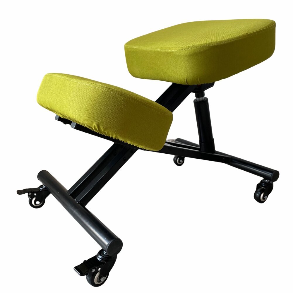 Ergonomisks krēsls Black Point O'Kneel, zaļš цена и информация | Biroja krēsli | 220.lv