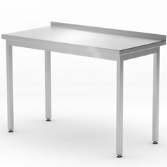 Galds Hendi Steel, 800x600x850 mm цена и информация | Кухонные и обеденные столы | 220.lv