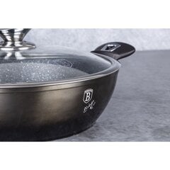 Berlinger Haus WOK tipa katls ar vāku, 30 cm цена и информация | Кастрюли, скороварки | 220.lv