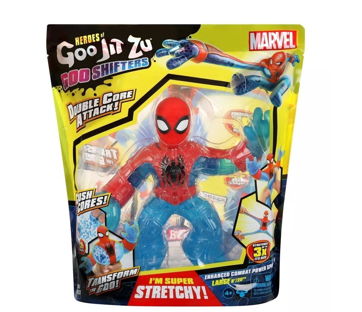 Figūriņa Goo Jit Zu Marvel Goo Supergoo Spider-Man cena un informācija | Rotaļlietas zēniem | 220.lv