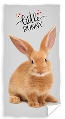 Детское полотенце Кролик, 70x140 см цена и информация | Полотенца | 220.lv