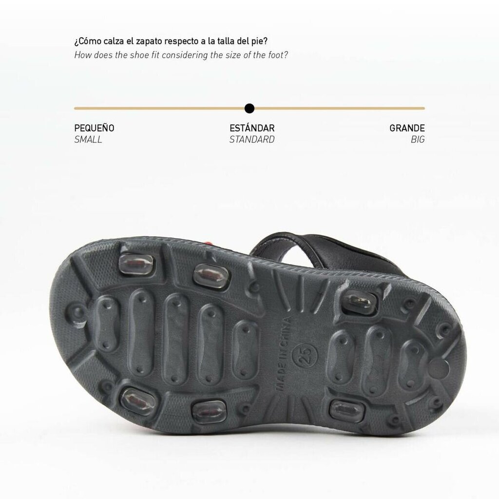 Mickey Mouse bērnu sandales, melnas cena un informācija | Bērnu sandales | 220.lv