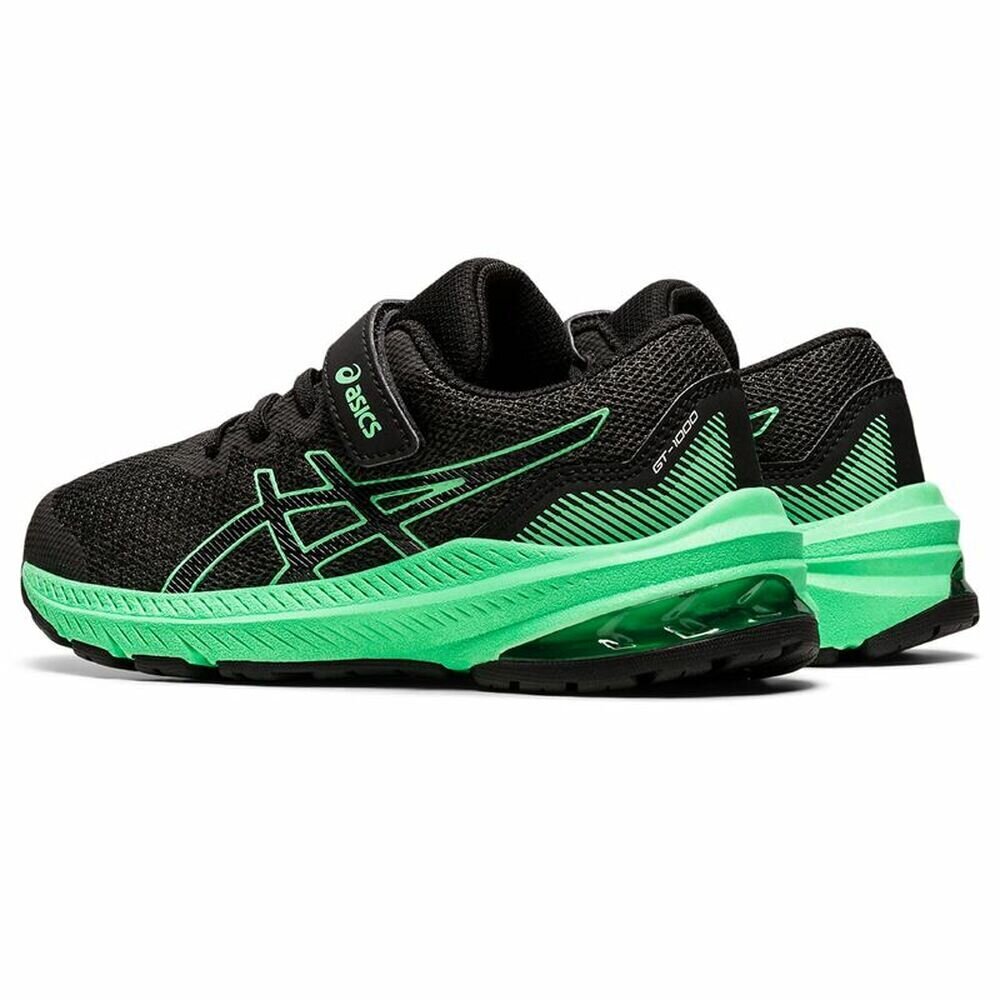 Skriešanas apavi bērniem Asics GT-1000 11, melnas цена и информация | Bērnu kurpes | 220.lv