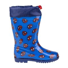 Gumijas apavi bērniem Spiderman S0736768, zili цена и информация | Резиновые сапоги детские | 220.lv