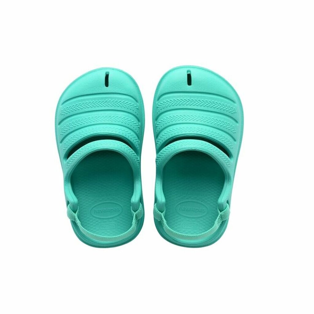 Bērnu sandales Havaianas, zaļas cena un informācija | Gumijas klogi bērniem | 220.lv