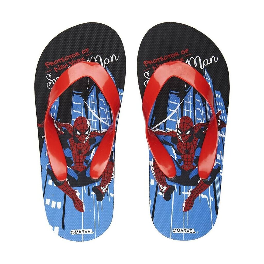 Pludmales apavi zēniem Spiderman S0736051, zilas цена и информация | Bērnu apavi pludmalei | 220.lv