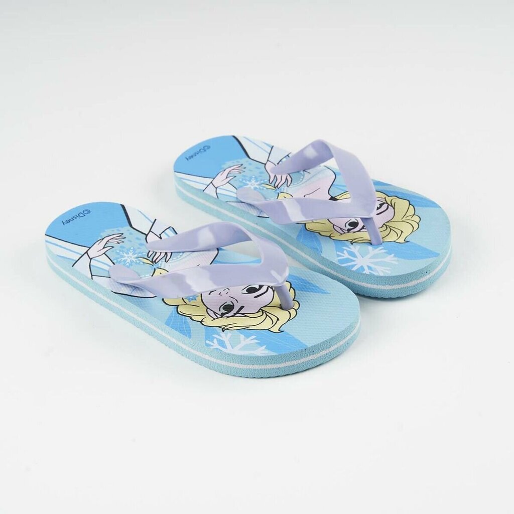 Pludmales apavi meitenēm Frozen S0736039, zilas cena un informācija | Bērnu apavi pludmalei | 220.lv