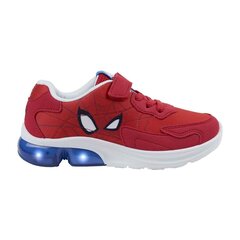 Кроссовки со светодиодами Spiderman Красный цена и информация | Детская спортивная обувь | 220.lv