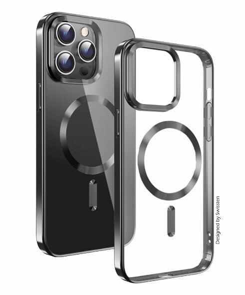 Swissten Clear Jelly Magstick Metallic Case Aizsargapvalks Priekš Apple iPhone 11 цена и информация | Telefonu vāciņi, maciņi | 220.lv