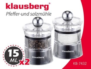 Набор солонок и перечниц klausberg kb-7432 цена и информация | Емкости для специй, измельчители | 220.lv