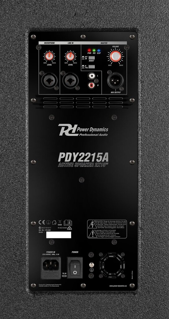 Power Dynamics PDY2215A cena un informācija | Skaļruņi | 220.lv