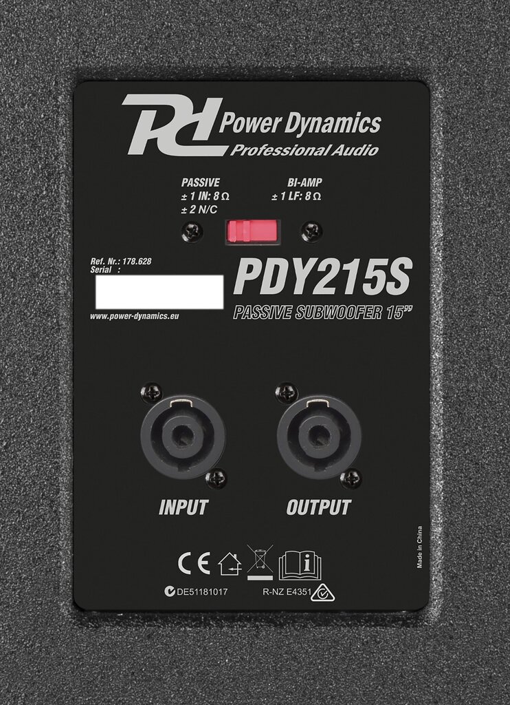 Power Dynamics PDY215S cena un informācija | Skaļruņi | 220.lv