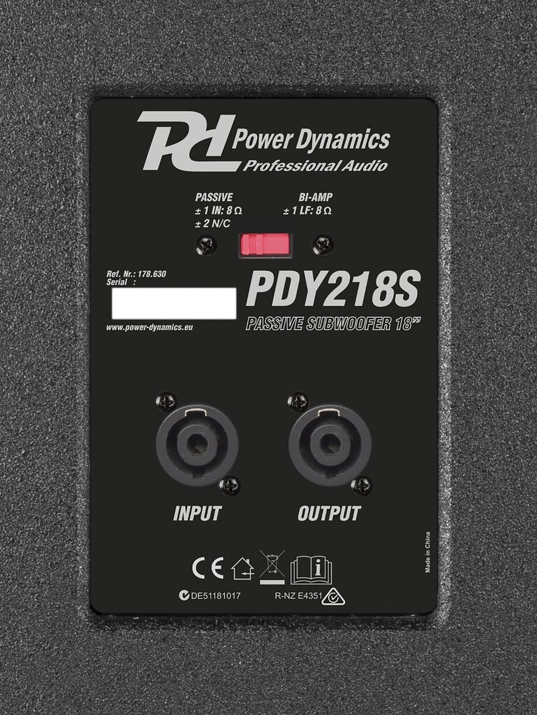 Power Dynamics PDY218S cena un informācija | Skaļruņi | 220.lv