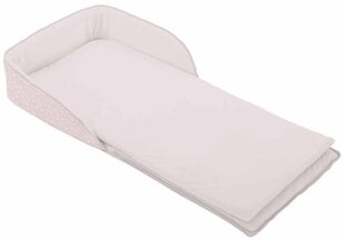 Pārnēsājama bērnu gultiņa KikkaBoo 2in1, Confetti Pink cena un informācija | Spilveni, guļammaisi, konverti jaundzimušajiem | 220.lv