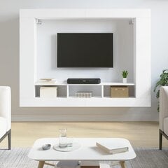 TV skapītis vidaXL, balts cena un informācija | TV galdiņi | 220.lv