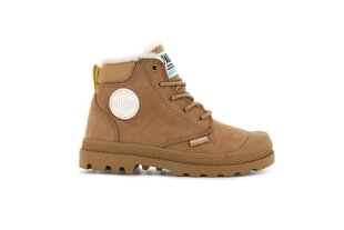 Ботинки для детей Palladium Pampa HI Cuff WPS OZ, коричневые цена и информация | Коричневые детские сапоги S&O | 220.lv