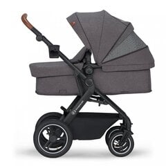 Universālie rati Kinderkraft B-Tour 3in1 Mink Pro, dark grey cena un informācija | Bērnu rati | 220.lv