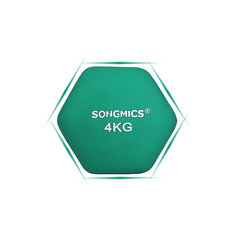 Гантели Songmics 2 х 4 кг цена и информация | Гантели, гири, штанги | 220.lv