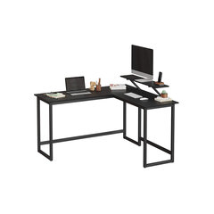 Компьютерный стол Vasagle черный цена и информация | Компьютерные, письменные столы | 220.lv