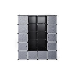 Cube Box plaukti Songmics melni, balti cena un informācija | Veļas grozi un mantu uzglabāšanas kastes | 220.lv