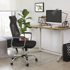 Biroja krēsls Songmics OBN33BK цена и информация | Офисные кресла | 220.lv